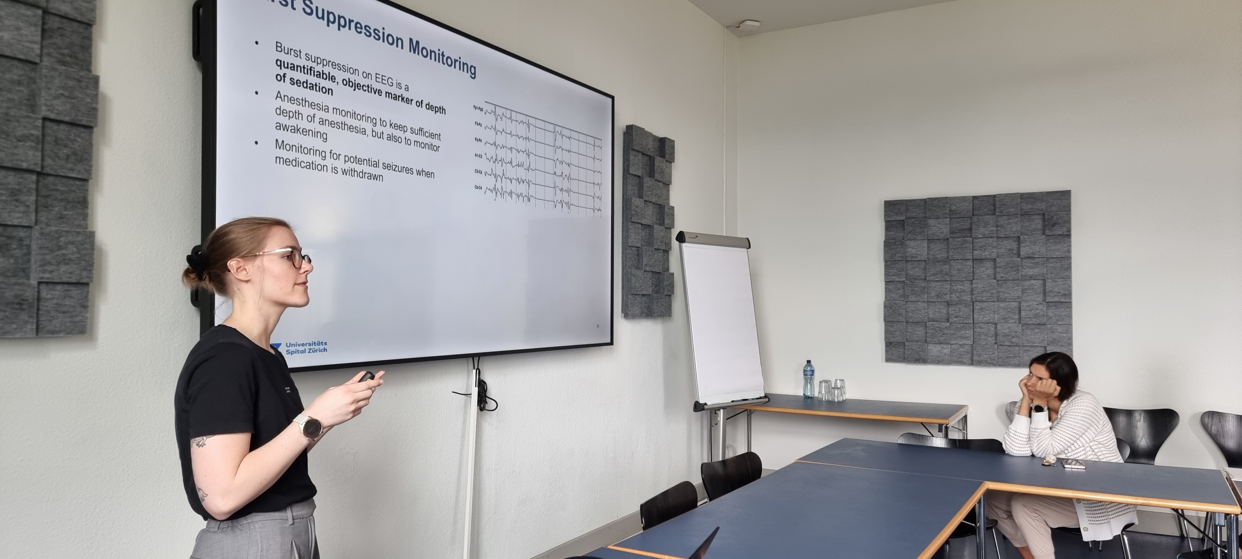 Jenny presenting SonNEEM project.